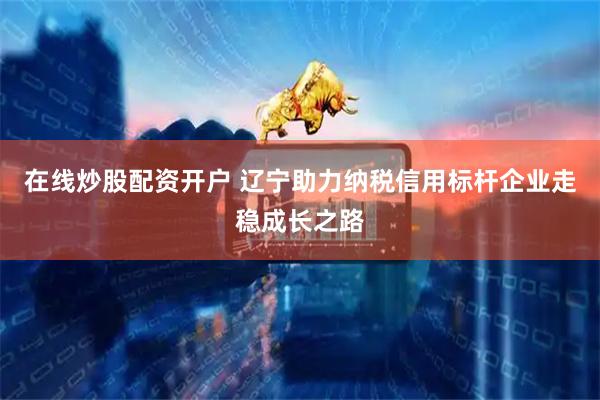 在线炒股配资开户 辽宁助力纳税信用标杆企业走稳成长之路